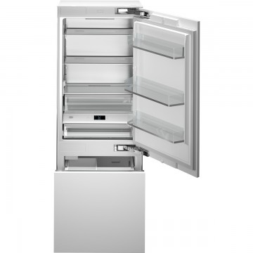 Bertazzoni RBM75S5FPNS Ψυγειοκαταψύκτης Total NoFrost Υ212.3xΠ75.6xΒ59.2εκ. Inox